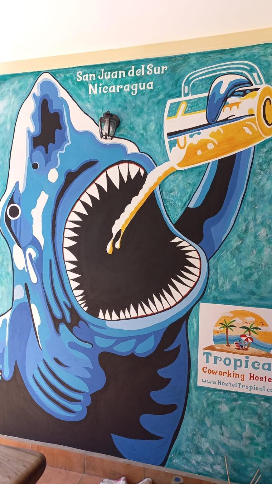 Hostel Tropical And Coworking San Juan del Sur Εξωτερικό φωτογραφία